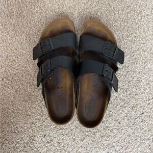 Birkenstock Black Double Strap Sandals